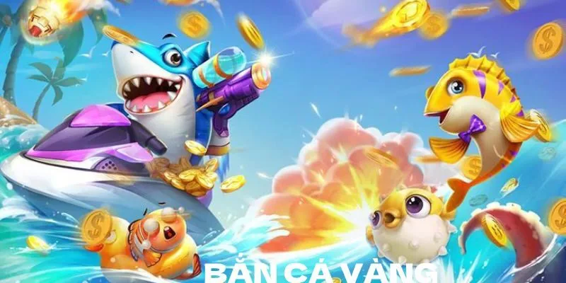 Đa dạng cấp độ chơi Bắn Cá Vàng cùng sinh vật biển